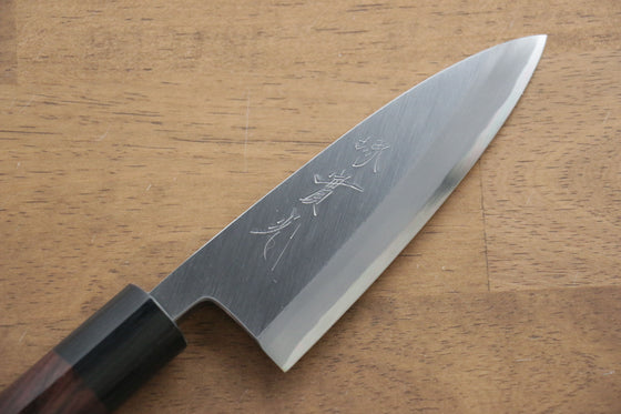 Jikko White Steel No.2 Deba  135mm Shitan Handle - Japanny - Best Japanese Knife