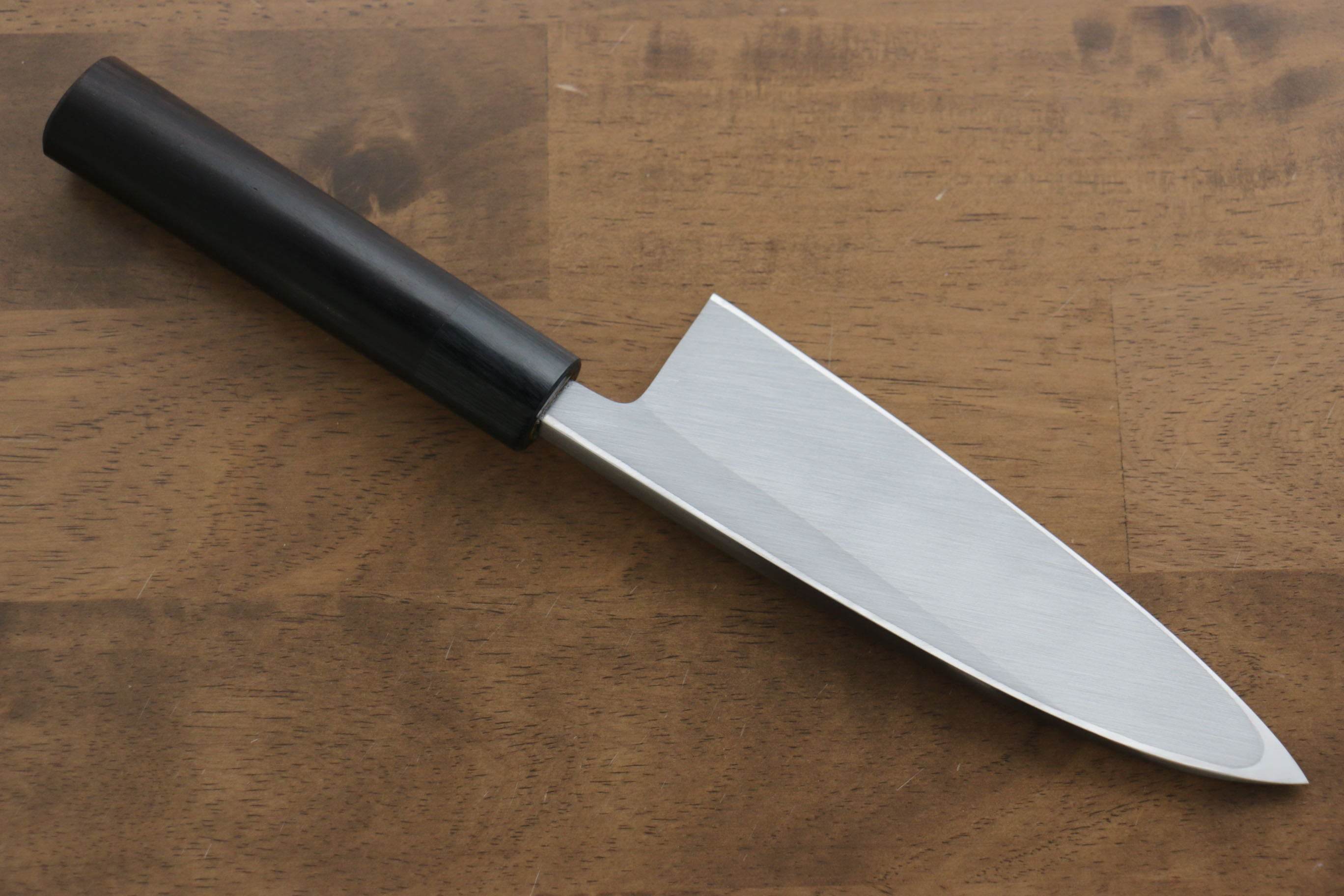Jikko White Steel No.2 Deba  165mm Shitan Handle - Japanny - Best Japanese Knife