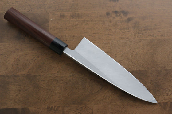 Jikko White Steel No.2 Deba  195mm Shitan Handle - Japanny - Best Japanese Knife