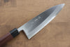 Jikko White Steel No.2 Deba  195mm Shitan Handle - Japanny - Best Japanese Knife