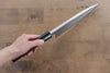 Jikko White Steel No.2 Deba  210mm Shitan Handle - Japanny - Best Japanese Knife