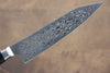 Sakai Takayuki Coreless Damascus Petty-Utility 120mm Black Micarta Handle - Japanny - Best Japanese Knife