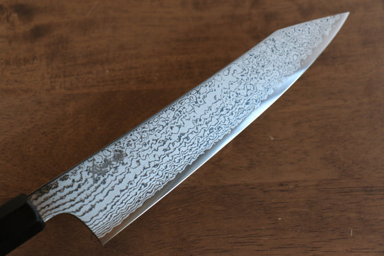 Kanjyo VG10 Damascus Kiritsuke Gyuto 210mm Gray Pakka wood Handle - Japanny - Best Japanese Knife