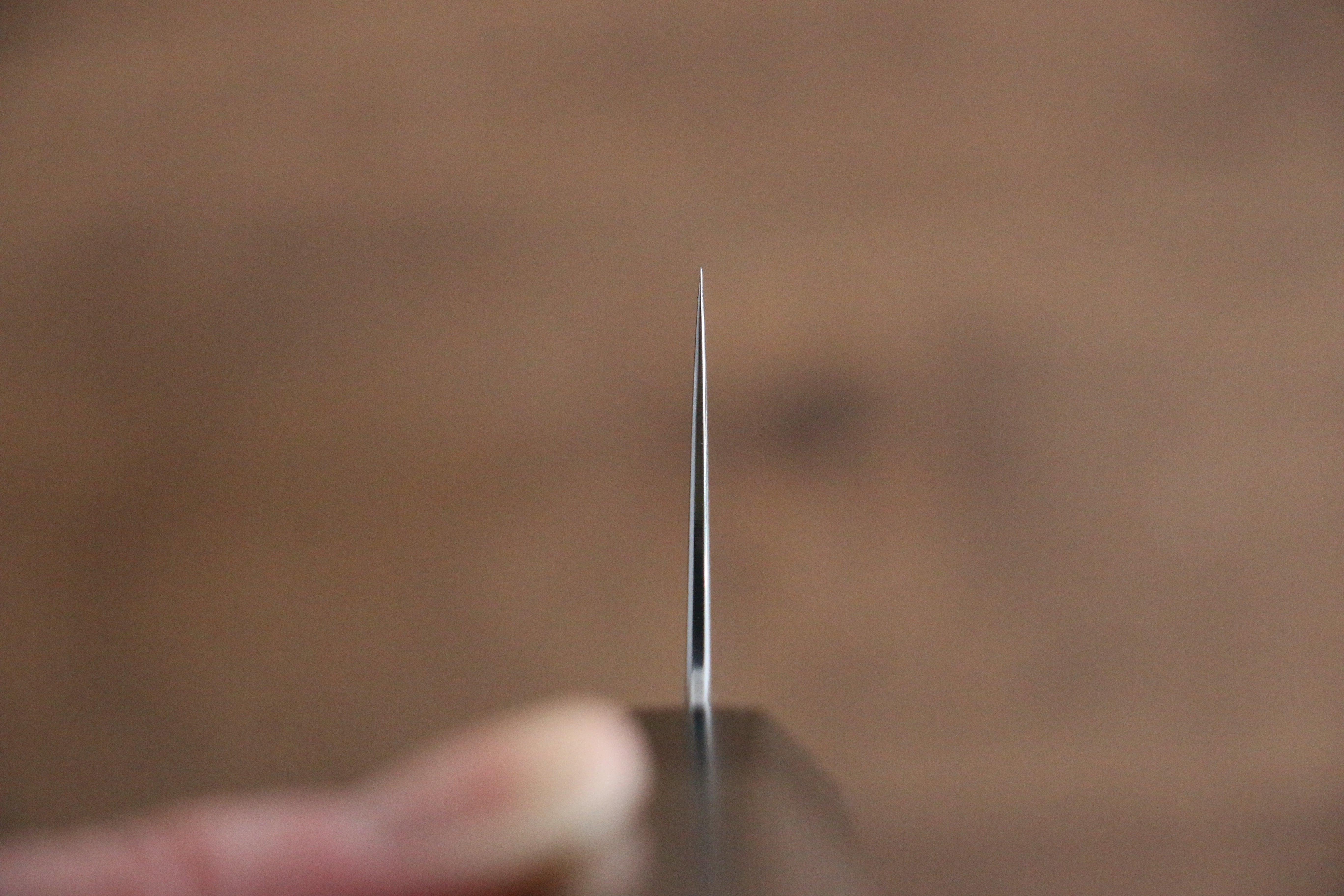 Kanjyo VG10 Damascus Kiritsuke Gyuto 210mm Gray Pakka wood Handle - Japanny - Best Japanese Knife