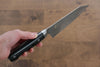 Sakai Takayuki Coreless Damascus Kengata Santoku 160mm Black Micarta Handle - Japanny - Best Japanese Knife