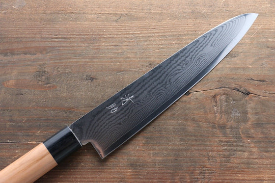 Seisuke VG10 63 Layer Damascus Gyuto 210mm Cherry Blossoms Handle - Japanny - Best Japanese Knife