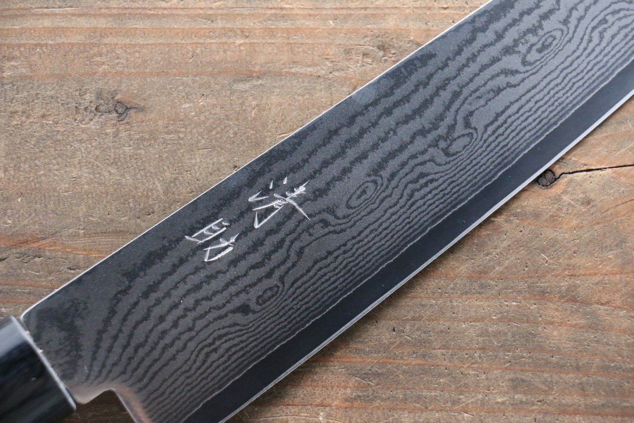 Seisuke VG10 63 Layer Damascus Gyuto 210mm Cherry Tree Handle - Japanny - Best Japanese Knife