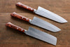 Kunihira VG1 Hammered Japanese Gyuto,Santoku & Usuba Chef Knife Set - Japanny - Best Japanese Knife