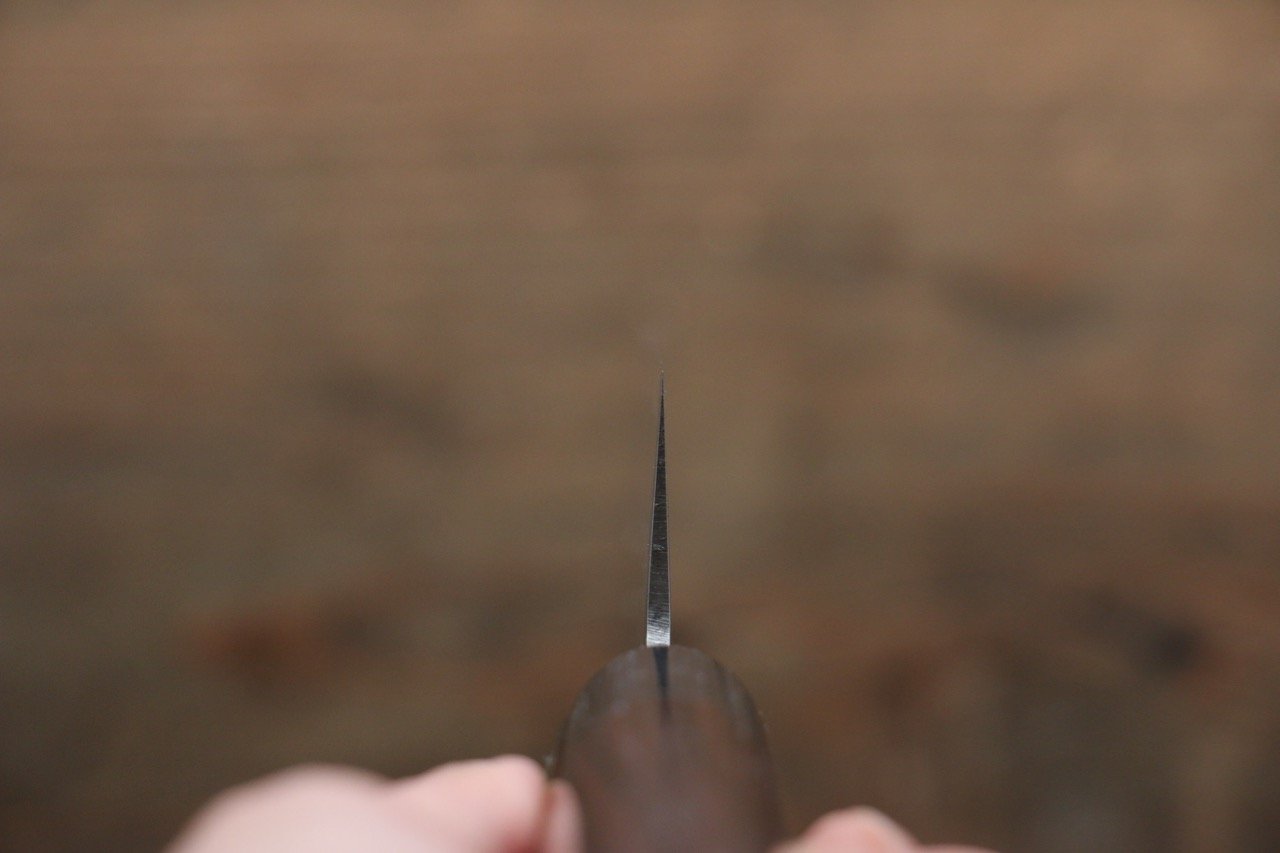 Sakai Takayuki 45 Layer Damascus Japanese Chef's Gyuto, Santoku & Petty Knife with Shitan Handle Set - Japanny - Best Japanese Knife