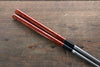 Moribashi Cooking Chopstick RedGoldSplash 180mm - Japanny - Best Japanese Knife