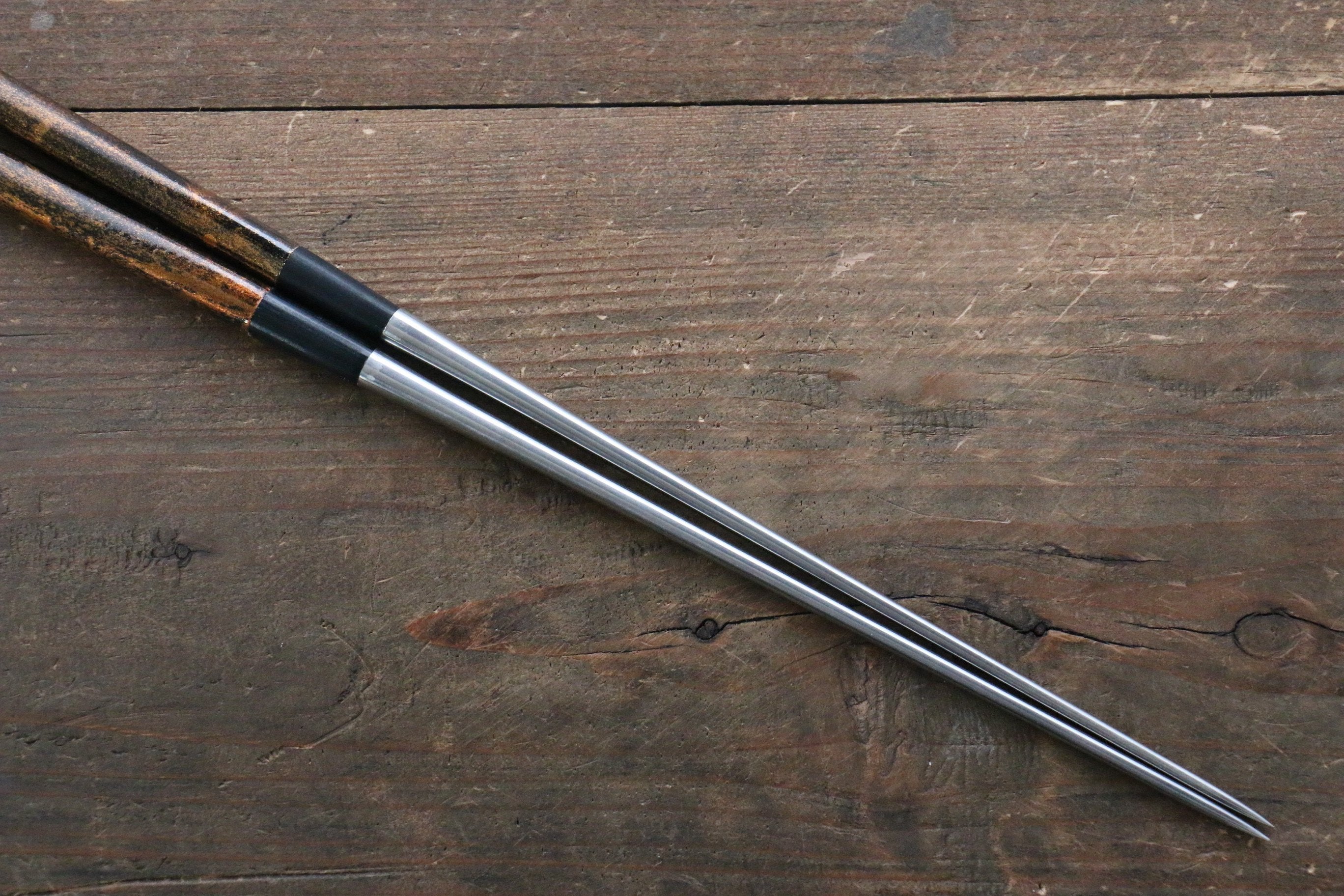 Moribashi Cooking Chopstick BlackGoldSplash 180mm - Japanny - Best Japanese Knife