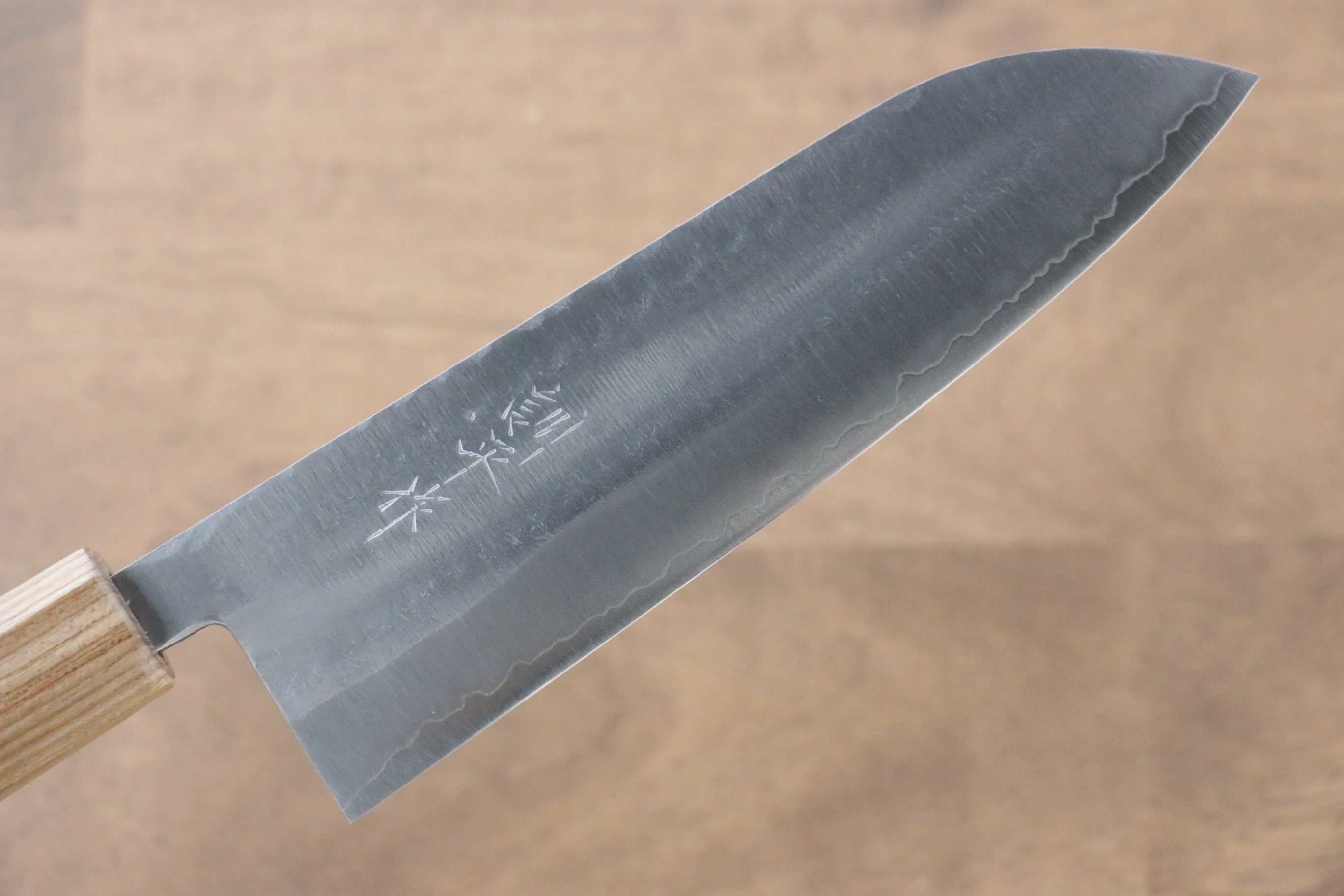 Kunihira VG1 Hammered Santoku 170mm Enju Handle - Japanny - Best Japanese Knife