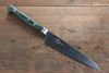 Sakai Takayuki Grand Chef Grand Chef Swedish Steel-stn Petty-Utility  150mm Green Micarta Handle - Japanny - Best Japanese Knife