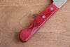 Nao Yamamoto VG10 Damascus Santoku 170mm Red Pakka wood Handle - Japanny - Best Japanese Knife