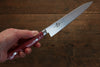 Sakai Takayuki Grand Chef Grand Chef Swedish Steel-stn Petty-Utility  150mm Red Micarta Handle - Japanny - Best Japanese Knife