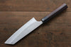 Yoshimi Kato Blue Super Clad Nashiji Bunka Japanese Chef Knife 165mm - Japanny - Best Japanese Knife