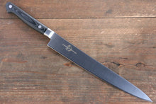  Sakai Takayuki Grand Chef Grand Chef Swedish Steel-stn Sujihiki  240mm Black Micarta Handle - Japanny - Best Japanese Knife