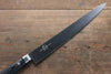 Sakai Takayuki Grand Chef Grand Chef Swedish Steel-stn Sujihiki  240mm Black Micarta Handle - Japanny - Best Japanese Knife