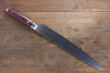 Sakai Takayuki Grand Chef Grand Chef Swedish Steel-stn Sujihiki  240mm Brown Micarta Handle - Japanny - Best Japanese Knife