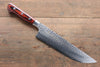 Sakai Takayuki VG10 33 Layer Damascus Butcher 210mm Mahogany Pakka wood Handle (Super Deal) - Japanny - Best Japanese Knife