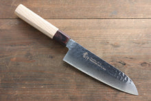  Sakai Takayuki VG10 33 Layer Damascus Santoku 170mm Keyaki (Japanese Elm) Handle - Japanny - Best Japanese Knife