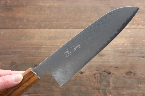 Seisuke SLD 49 Layer Damascus Santoku 165mm - Japanny - Best Japanese Knife