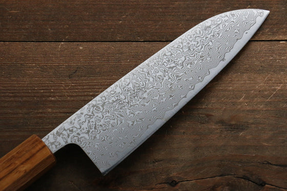 Seisuke SLD 49 Layer Damascus Santoku 165mm - Japanny - Best Japanese Knife