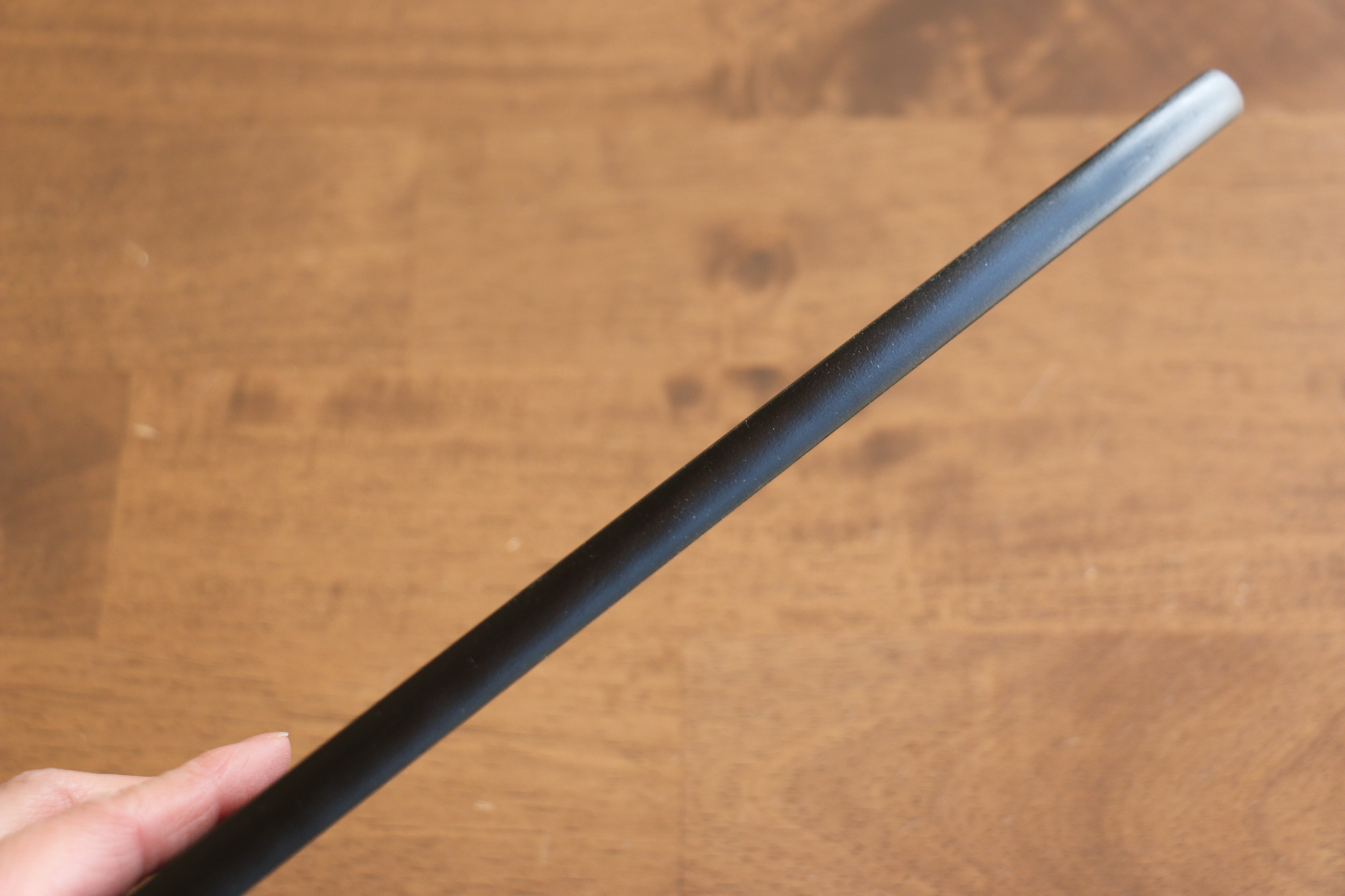 Black Saya Sheath for Sujihiki Knife with Plywood Pin - Japanny - Best Japanese Knife