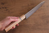 Seisuke VG10 Damascus Santoku 180mm White wood Handle - Japanny - Best Japanese Knife