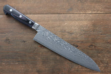  Yoshimi Kato VG10 Damascus Gyuto 210mm with Black Pakka wood Handle with Saya - Japanny - Best Japanese Knife