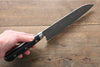 Yoshimi Kato VG10 Damascus Santoku 165mm with Black Pakka wood Handle with Saya - Japanny - Best Japanese Knife