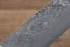 Yoshimi Kato VG10 Damascus Santoku 165mm with Black Pakka wood Handle with Saya - Japanny - Best Japanese Knife