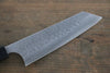 Yoshimi Kato Silver Steel No.3 Hammered Bunka Japanese Chef Knife 165mm with Shitan Handle - Japanny - Best Japanese Knife