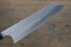 Yoshimi Kato Silver Steel No.3 Hammered Bunka Japanese Chef Knife 165mm with Shitan Handle - Japanny - Best Japanese Knife