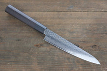  Sakai Takayuki AUS10 45 Layer Damascus Petty-Utility 150mm Shitan Handle - Japanny - Best Japanese Knife