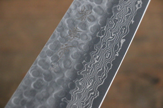 Sakai Takayuki AUS10 45 Layer Damascus Gyuto 240mm Shitan Handle - Japanny - Best Japanese Knife