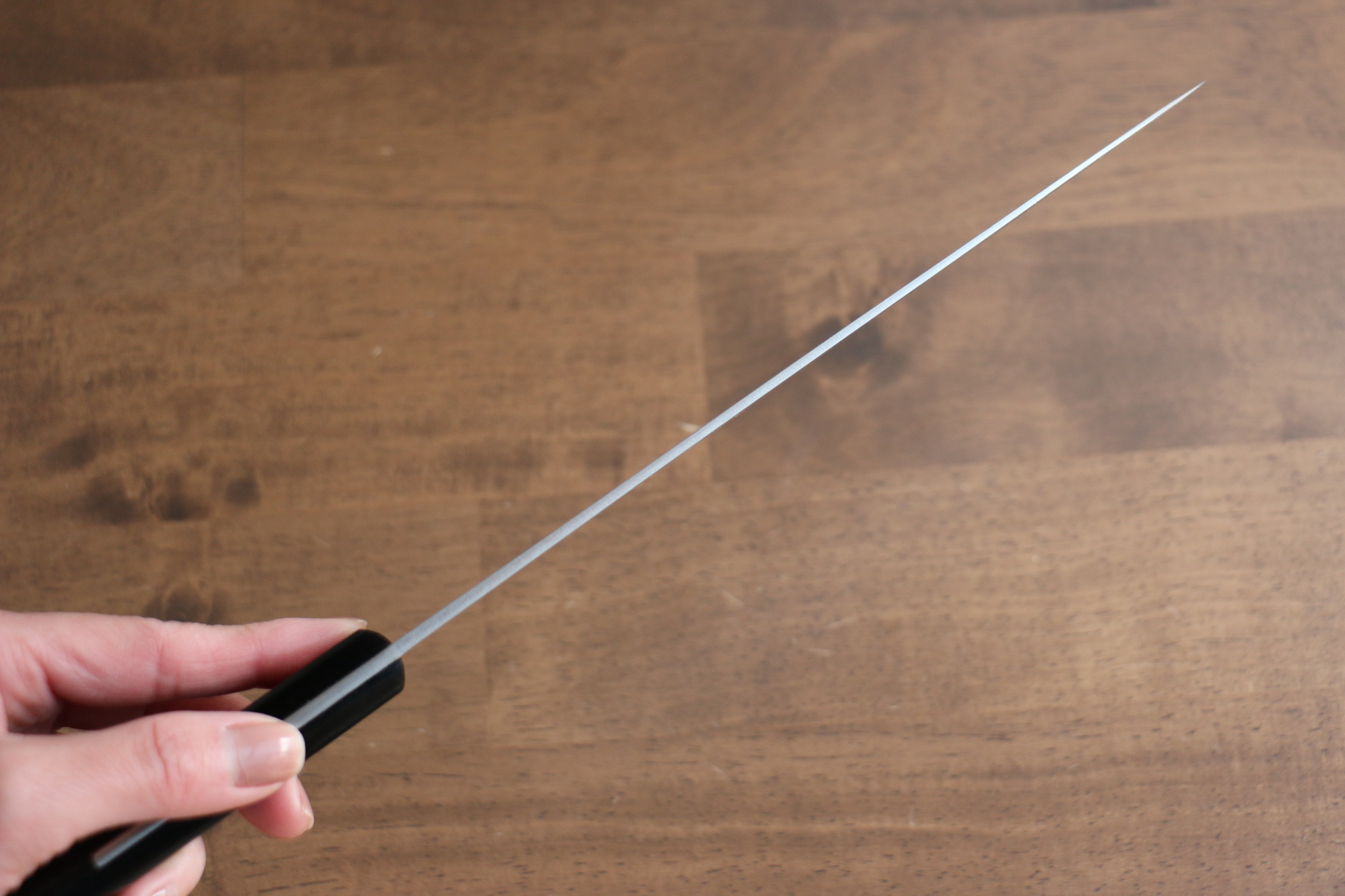 Nao Yamamoto VG10 Damascus Gyuto 210mm Black Pakka wood Handle - Japanny - Best Japanese Knife