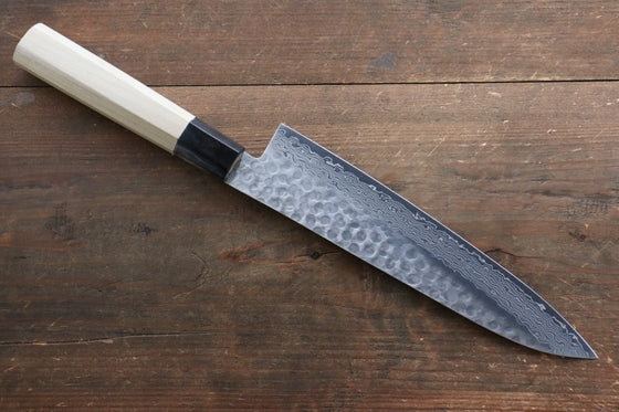 Sakai Takayuki AUS10 45 Layer Damascus Gyuto 210mm Magnolia Handle - Japanny - Best Japanese Knife