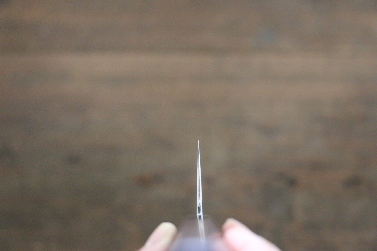 Sukenari ZDP189 Damascus Kiritsuke Gyuto 270mm Shitan Handle - Japanny - Best Japanese Knife