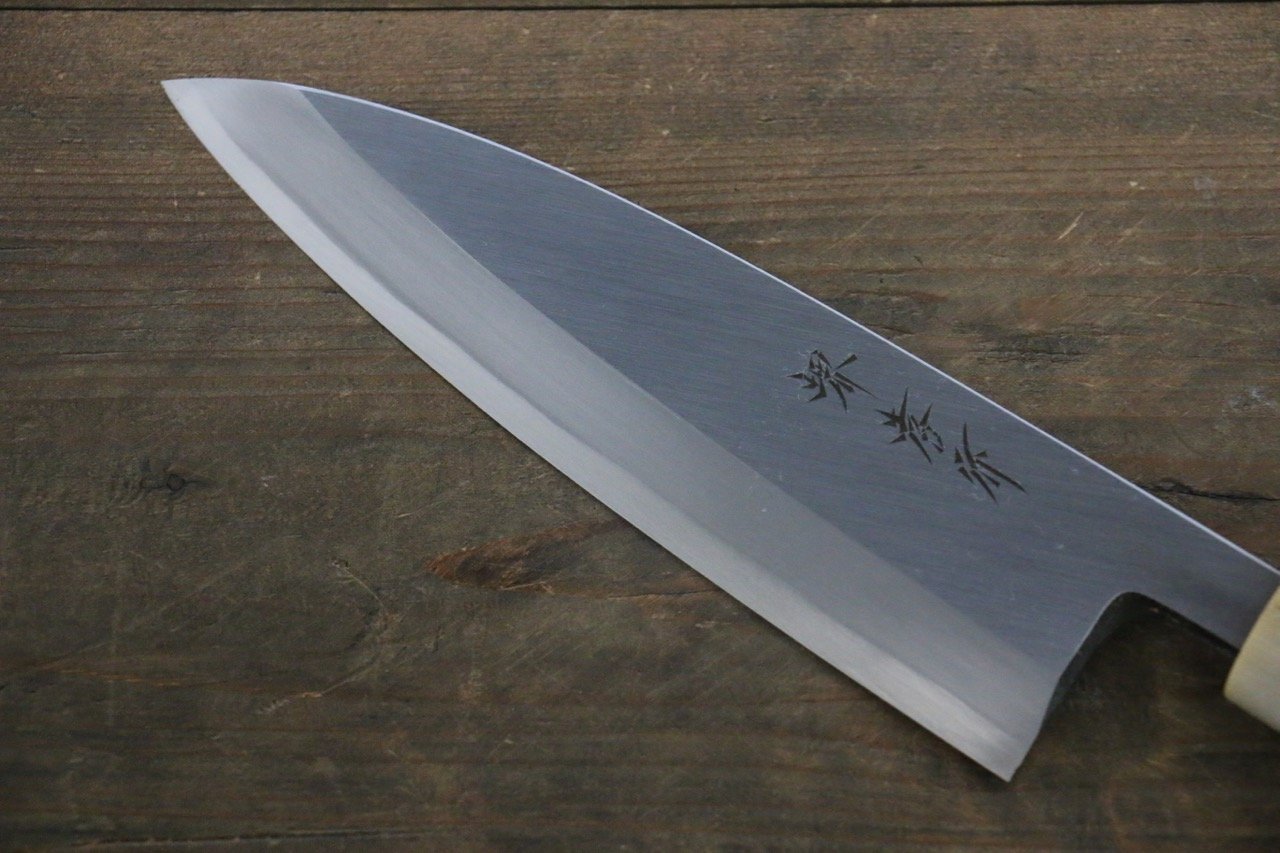 Sakai Takayuki [Left Handed] Kasumitogi White Steel Deba - Japanny - Best Japanese Knife