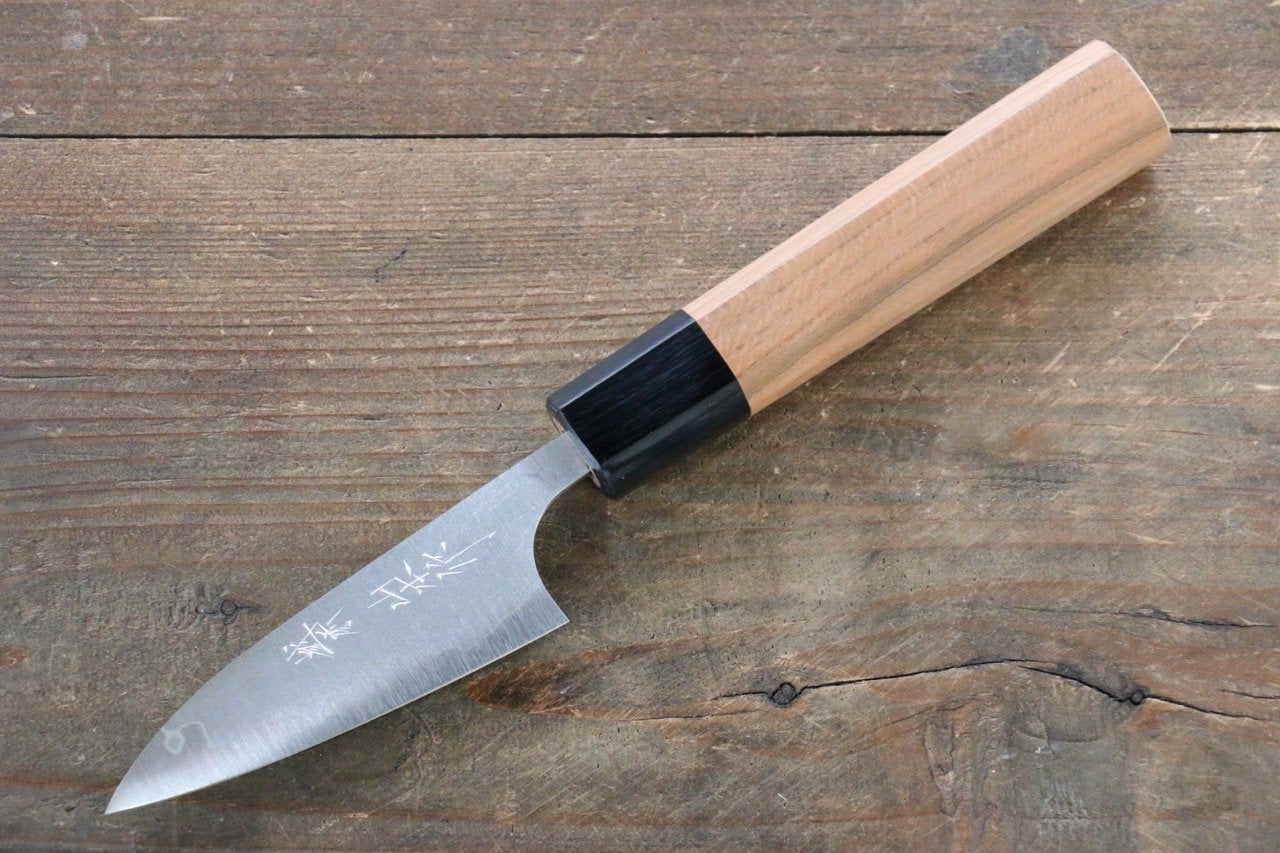 Nao Yamamoto VG10 Damascus Petty-Utility 150mm Yew Tree Handle - Japanny - Best Japanese Knife