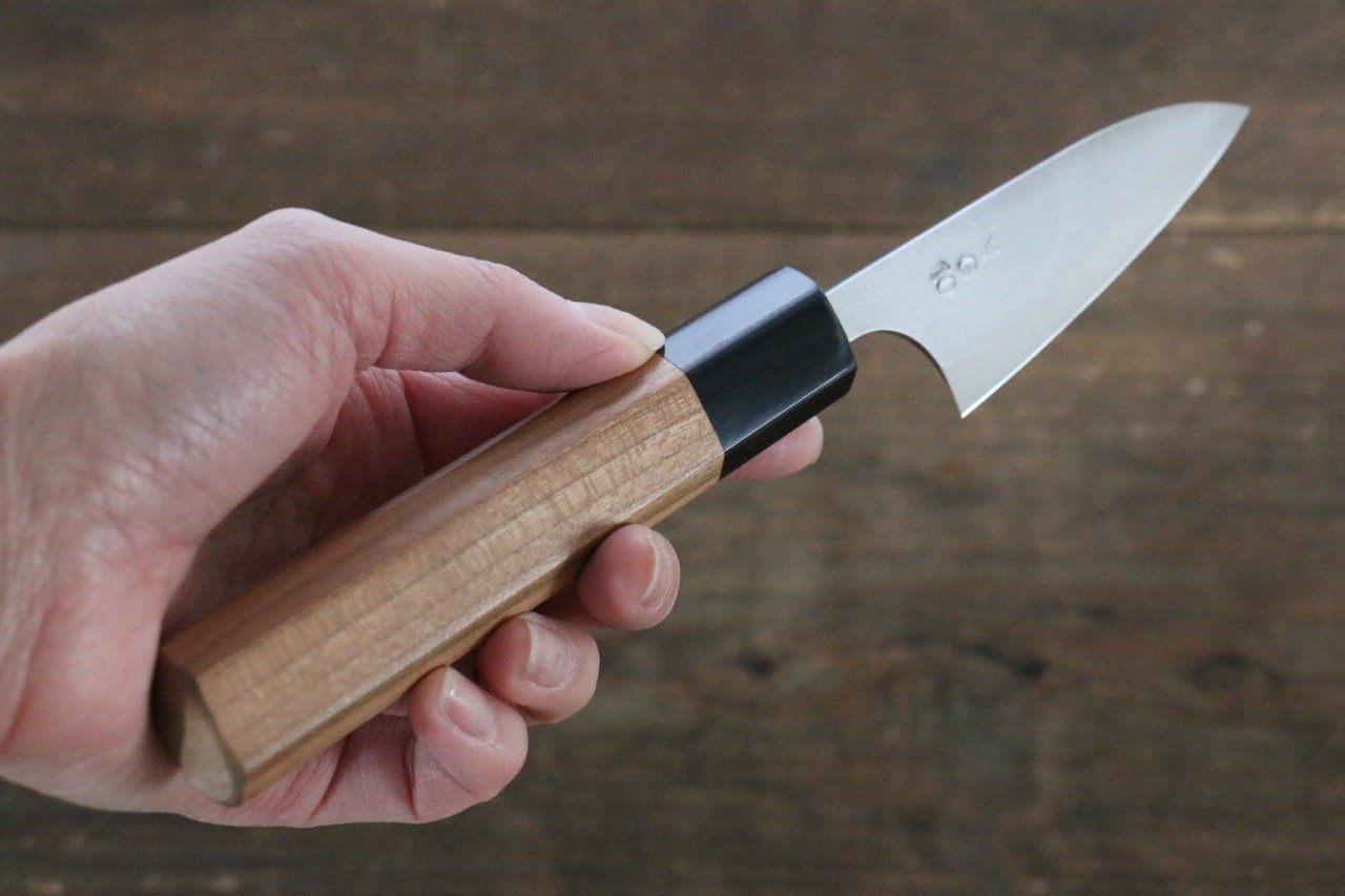 Nao Yamamoto VG10 Damascus Petty-Utility 150mm Yew Tree Handle - Japanny - Best Japanese Knife