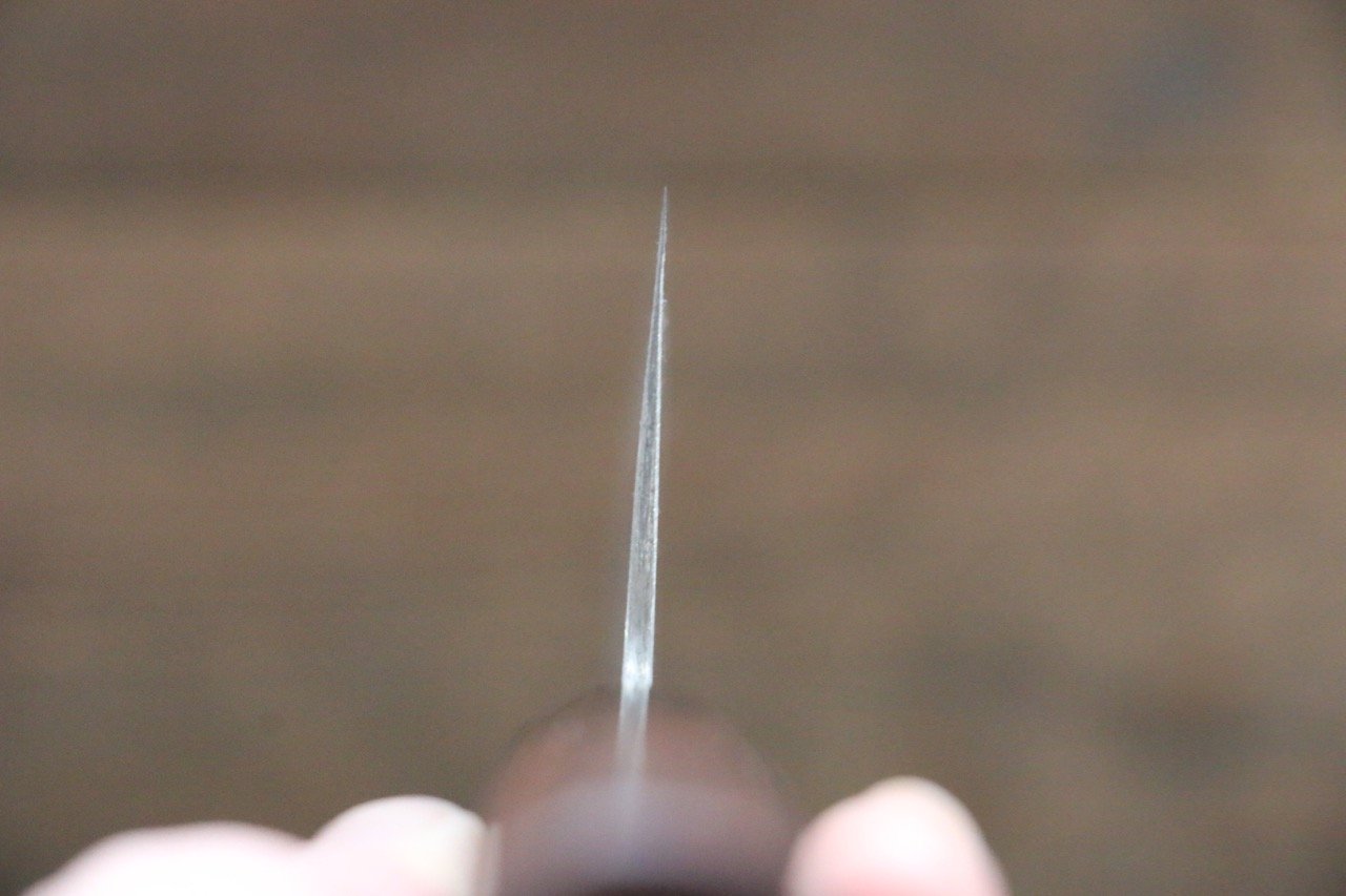 Nao Yamamoto SG2 Damascus Santoku 170mm Shitan Handle - Japanny - Best Japanese Knife