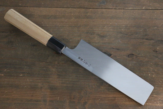 Sakai Takayuki White Steel No.2 Mirrored Finish Usuba - Japanny - Best Japanese Knife