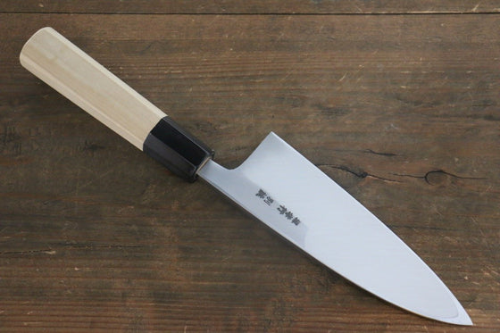 Sakai Takayuki White Steel No.2 Mirrored Finish Deba - Japanny - Best Japanese Knife