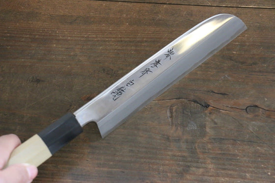 Sakai Takayuki White Steel No.2 Mirrored Finish Kamagata Usuba - Japanny - Best Japanese Knife