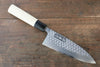 Sakai Takayuki Kasumitogi White Steel Engraving Deba Blade only - Japanny - Best Japanese Knife