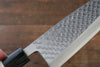 Sakai Takayuki Kasumitogi White Steel Shippou engraving Deba - Japanny - Best Japanese Knife