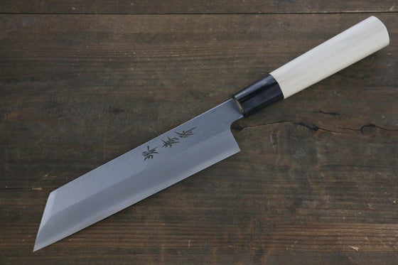 Sakai Takayuki [Left Handed] Kasumitogi White Steel Mukimono 180mm - Japanny - Best Japanese Knife