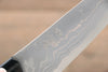 Kazuo Nomura White Steel No.2 Damascus Gyuto 120mm with Micarta Handle - Japanny - Best Japanese Knife